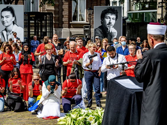 Srebrenica: 'Een gezamenlijke zwarte bladzijde in onze geschiedenis'
