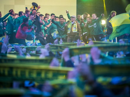 Sittard viert uitbundig de promotie van Fortuna