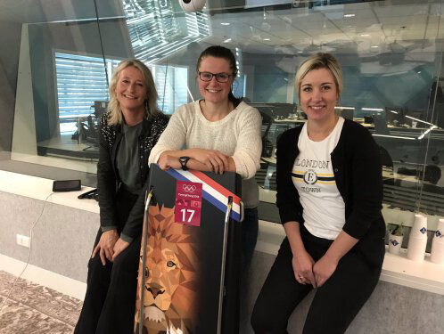 Sportgast: Kimberley Bos