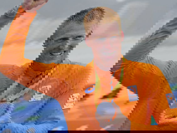 Triatleet Geert Schipper maakt zich op voor de Paralympische spelen