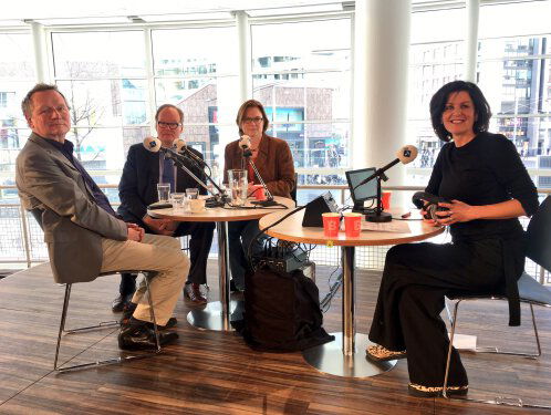 Van Baalen (VVD), Van Ojik (GroenLinks) en Maij (PvdA)