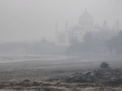 Hoe India de Taj Mahal laat stikken