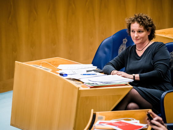 SP-kamerlid Renske Leijten wil in de Tweede Kamer blijven om de Toeslagenaffaire in goede banen te leiden