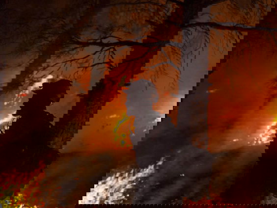 Extreme bosbranden aan de westkust van VS