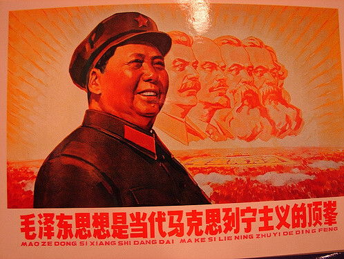 China herontdekt jarige Marx