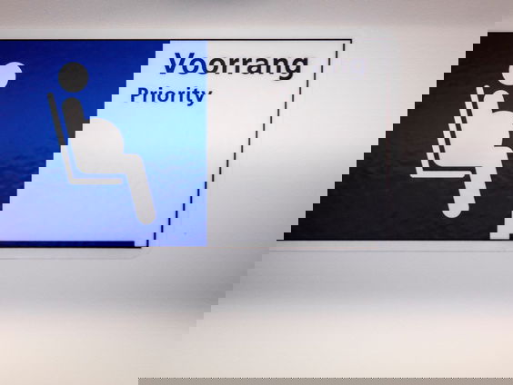 Gratis eerste klas trein voor zwangere vrouwen