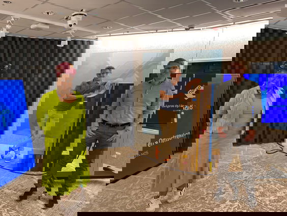 Het Nieuwsforum met Lucelle Deneer, Geerten Waling en Victor Pak