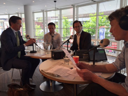 Eerdmans (LR), Van Raak (SP) en Van der Meer (UvA)