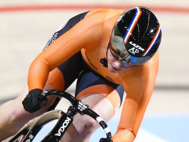 Braspenninckx vijfde op de keirin