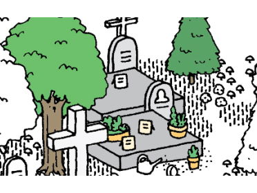 Ongesigneerd: begraafplaats