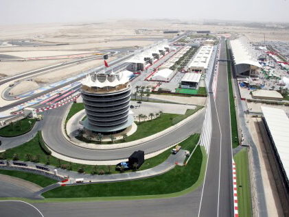 Jack van Gelder is bij de GP in Bahrein