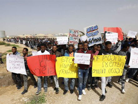 Verzet tegen Israëlische deportatie van vluchtelingen