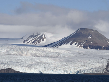 Een roze kerst op Spitsbergen