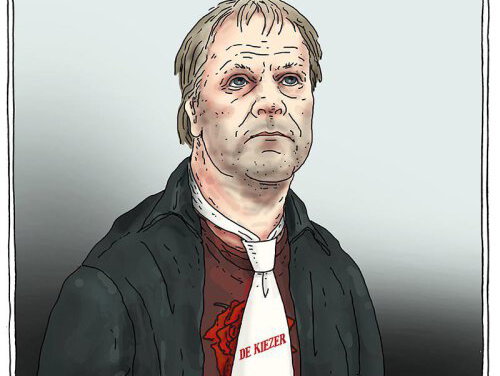 Hoofdgast: politiek tekenaar Joep Bertrams