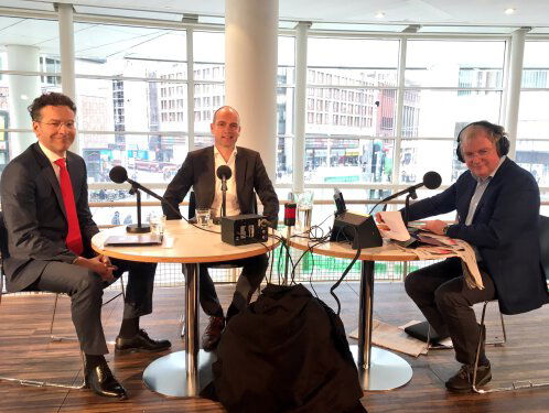 Jeroen Dijsselbloem (PvdA) en Gert-Jan Segers (CU)