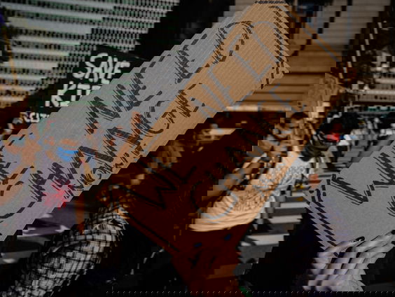 Jongeren protesteren voor beter klimaat