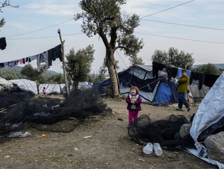 Griekse kampen in de kou