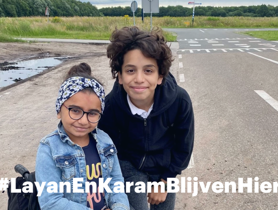 Layan en Karam willen in Nederland blijven