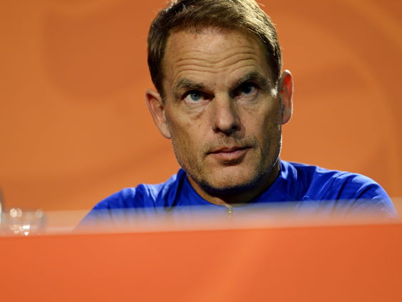 Frank de Boer over Nations League-duel met Bosnië