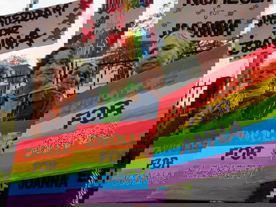 Poolse activisten vervolgd om Maria-poster