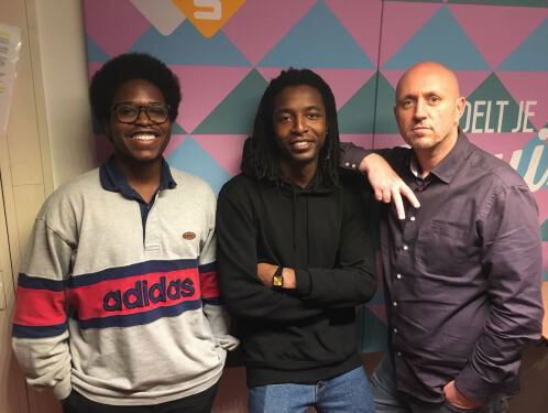 Deel 1, Aanstormend talent in de studio, Joshua J en Eauxby bij Riza!