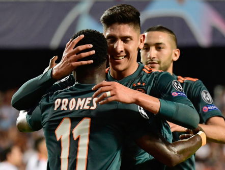 Zo klonk de 3-0 zege van Ajax op Valencia op de radio