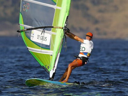 Olympisch testevent in Tokio: het is warm, heel warm op het water