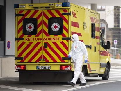 De voorzichtige bereidheid van Duitsland om IC-patiënten over te nemen