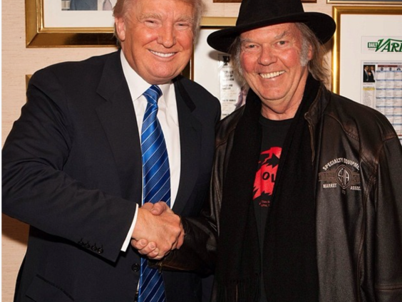Gaat Neil Young Donald Trump aanklagen?