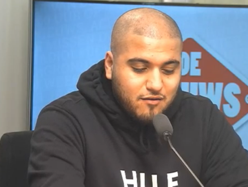 Druktemaker Massih Hutak - ja-ja sticker