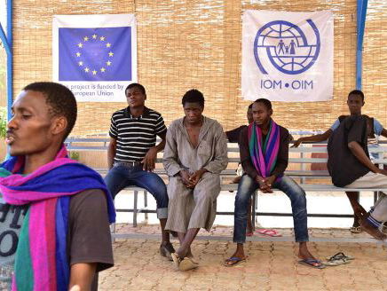 Slavenmarkten in Libië