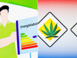 Energielabels en wietteelt