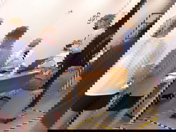 Toch nog in de rij voor Testen voor Toegang