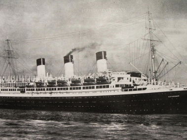 Menukaart van scheepsramp Cap Arcona ontdekt