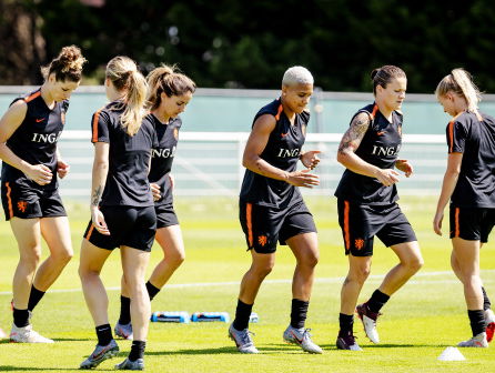 Voetballen in de hitte
