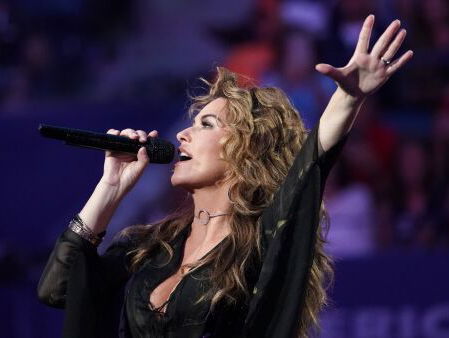Shania Twain, nicht van Henk Wijngaard, staat in de Ziggo Dome