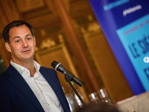 Alexander de Croo is de optimist