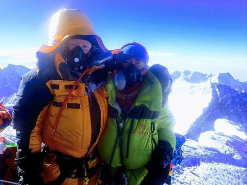 Daphne de Jong stond in de file op de Mount Everest