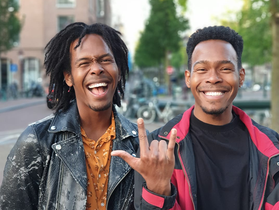 Kunststof - Jeangu Macrooy en Xillan Macrooy