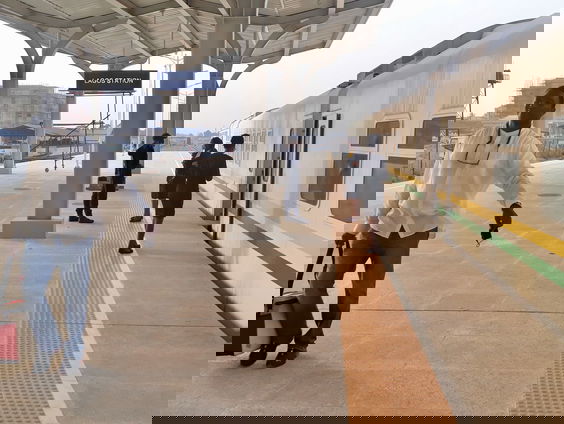 Met de trein van Lagos naar Ibadan