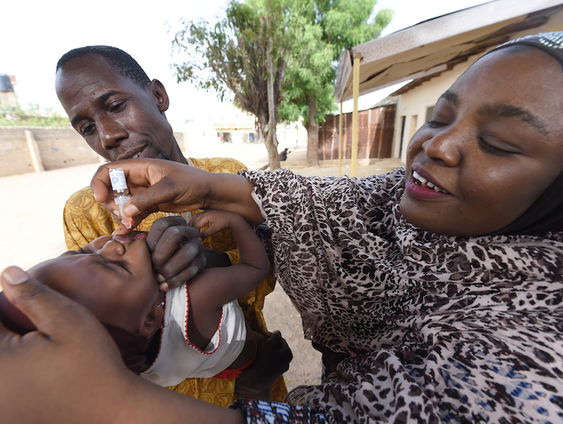 Polio uitgebannen in Nigeria, en dus ook in het continent Afrika