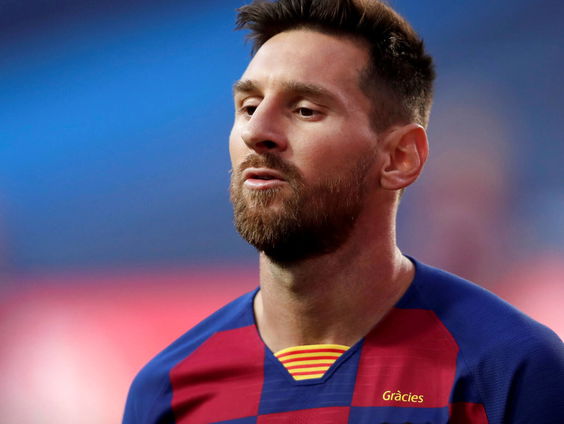 Messi dient bij Barcelona verzoek in om contract te ontbinden