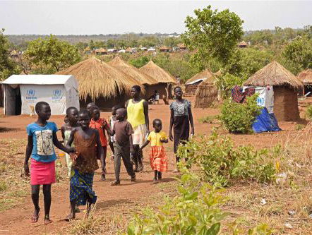 Vluchtelingen in Oeganda