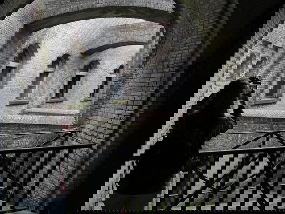 Bijzondere vondst op de muren van Fort Honswijk