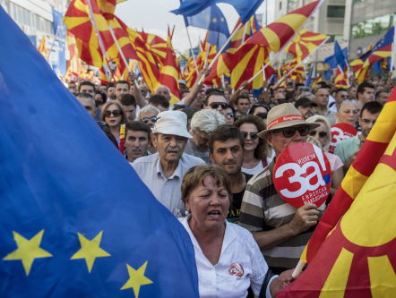 Stemt Macedonië voor historisch compromis?