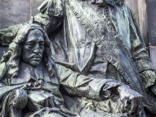 Helden op sokkels - Standbeeld van de Gebroeders De Witt