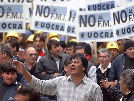 IMF-spook waart door Argentinië