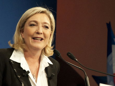 Wat speelt er rond Marine Le pen?