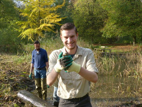 Jongeren aan de slag tijdens natuurwerkdag