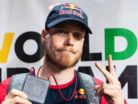 B-Boy Menno op de World Urban Games in Boedapest